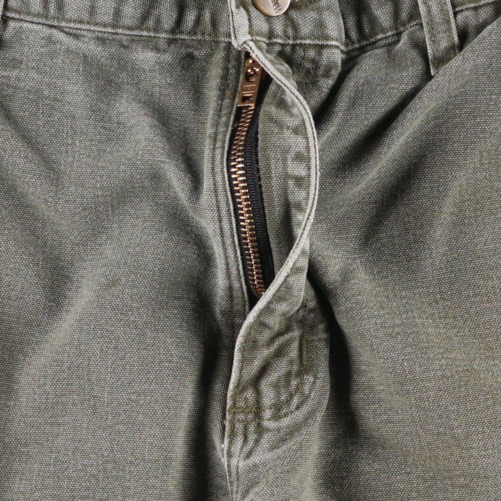 Carhartt Dungaree Fit Duck Painter Pants, Men's, Size W33 cotton Khaki type Vintage Second Hand