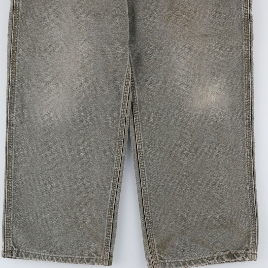 Carhartt Dungaree Fit Duck Painter Pants, Men's, Size W33 cotton Khaki type Vintage Second Hand