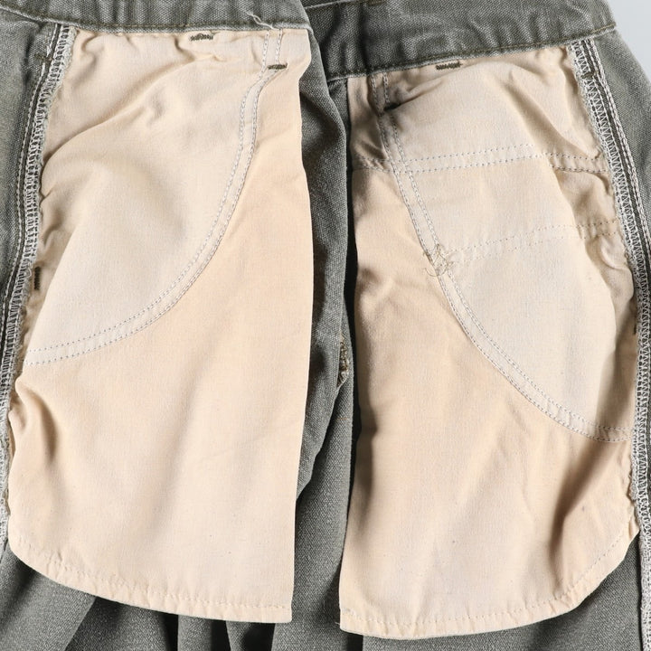Carhartt Dungaree Fit Duck Painter Pants, Men's, Size W33 cotton Khaki type Vintage Second Hand