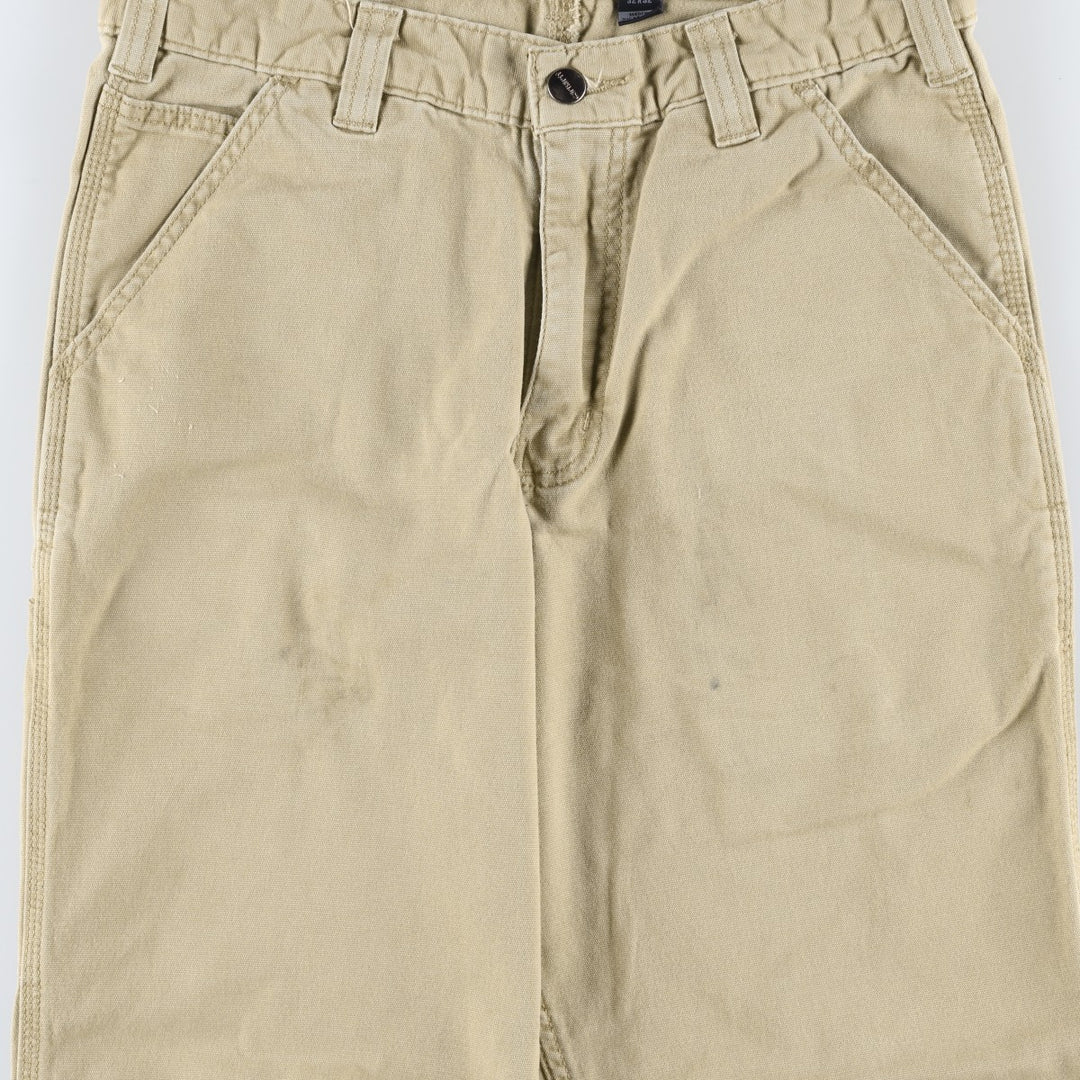 Carhartt Relaxed Fit Duck Work Pants, Men's W31 (approx.) cotton Beige type Vintage Second Hand