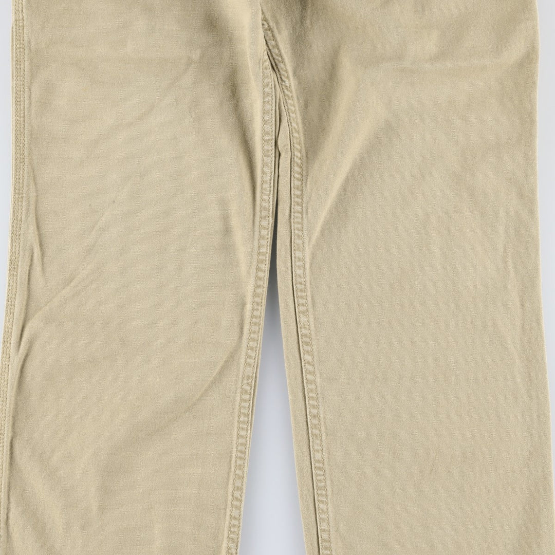 Carhartt Relaxed Fit Duck Work Pants, Men's W31 (approx.) cotton Beige type Vintage Second Hand