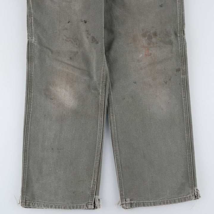 Carhartt Dungaree Fit Duck Painter Pants, Men's, W31 equivalent cotton Khaki type Vintage Second Hand