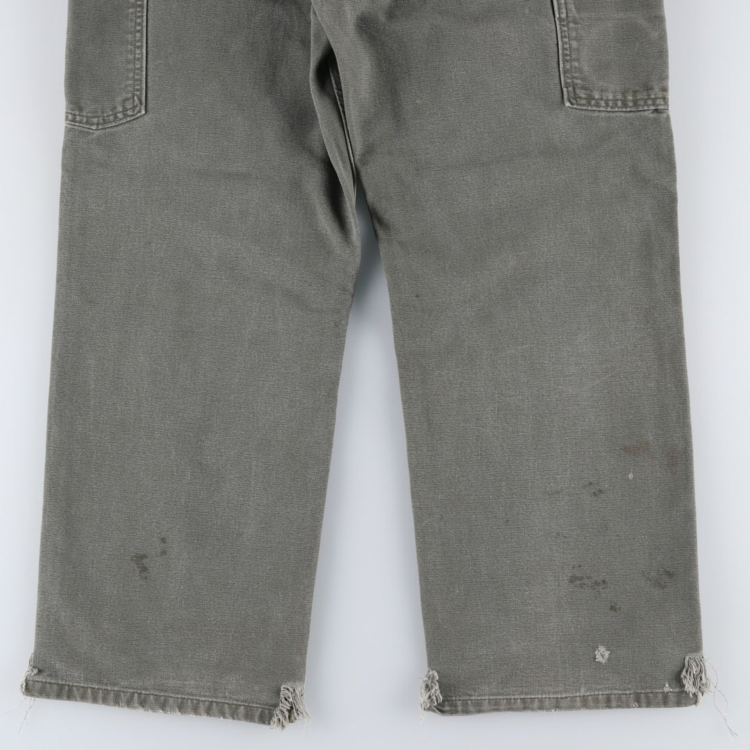 Carhartt Dungaree Fit Duck Painter Pants, Men's, W31 equivalent cotton Khaki type Vintage Second Hand