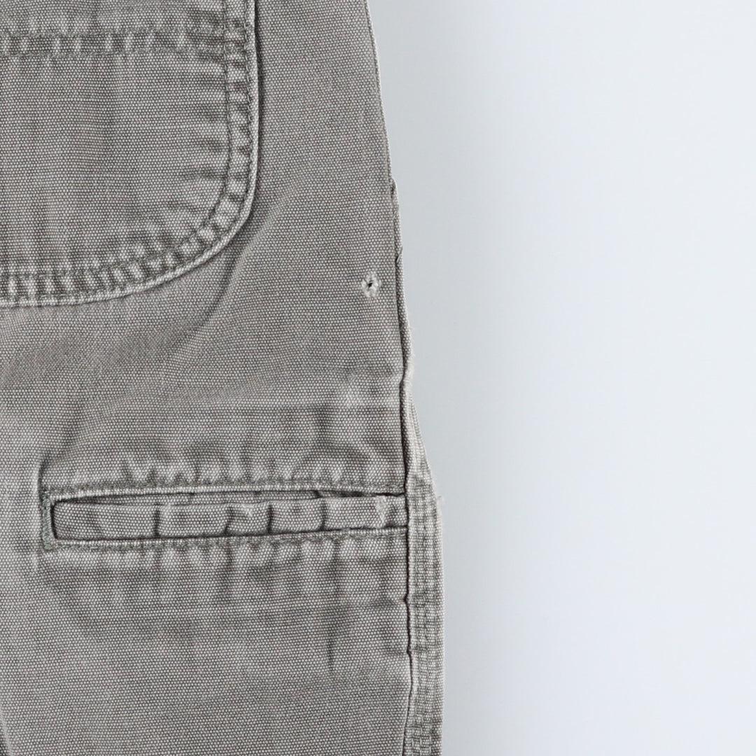 Carhartt Dungaree Fit Duck Work Pants, Men's, Size 34 cotton Khaki type Vintage Second Hand