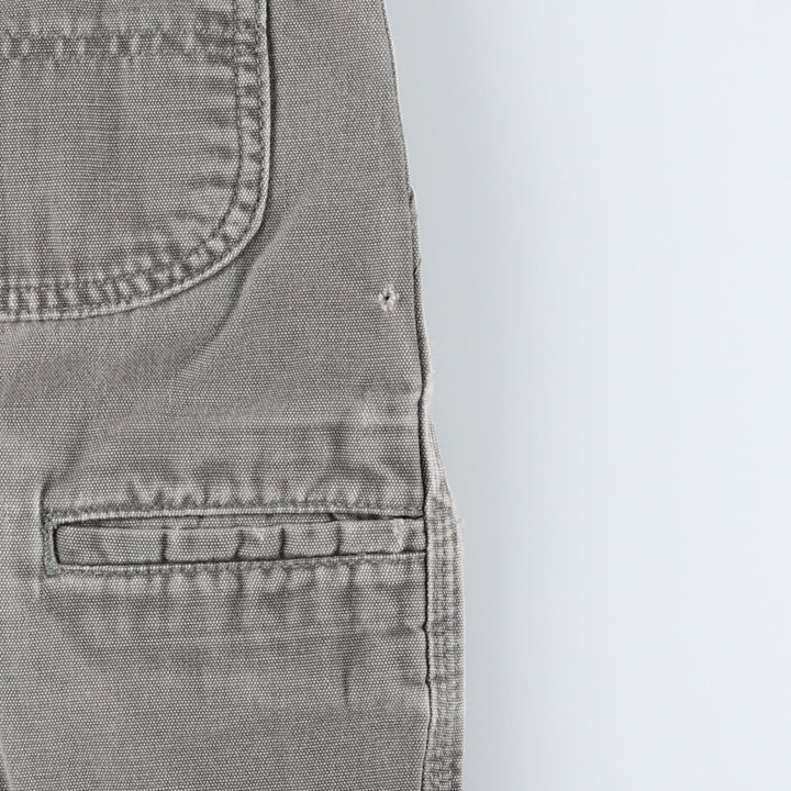 Carhartt Dungaree Fit Duck Work Pants, Men's, Size 34 cotton Khaki type Vintage Second Hand
