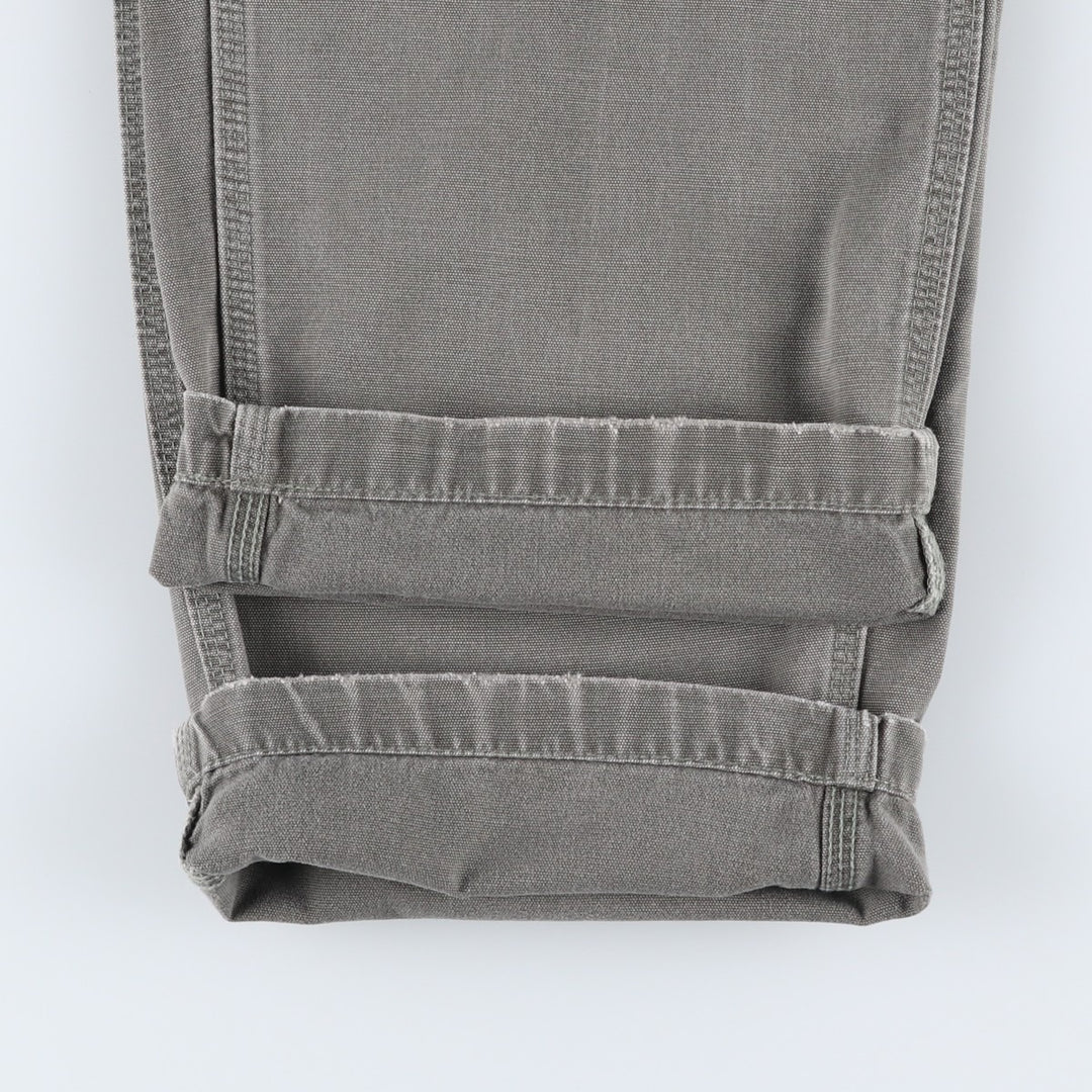 Carhartt Dungaree Fit Duck Work Pants, Men's, Size 34 cotton Khaki type Vintage Second Hand
