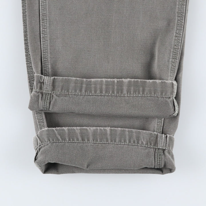 Carhartt Dungaree Fit Duck Work Pants, Men's, Size 34 cotton Khaki type Vintage Second Hand