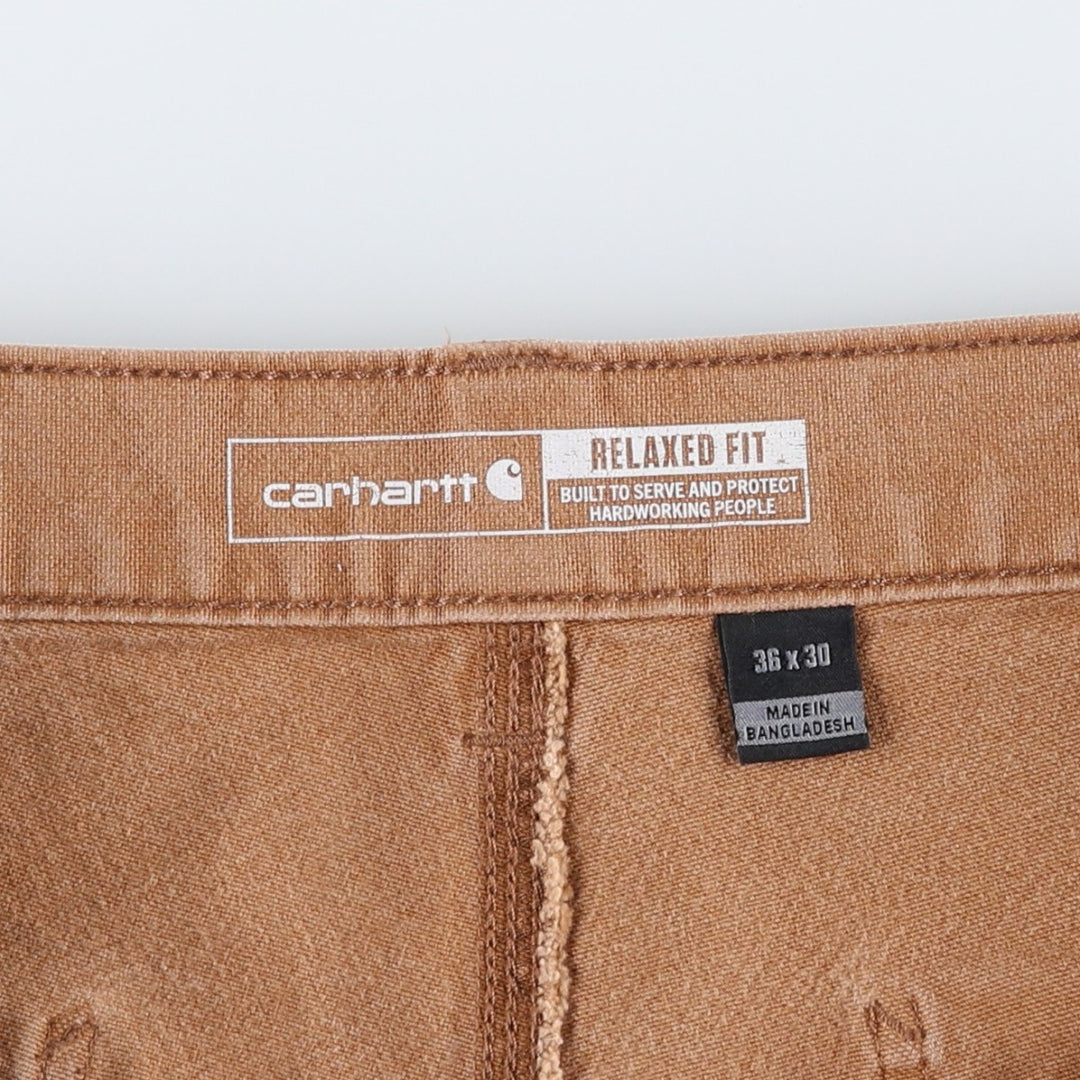 Carhartt Relaxed Fit Duck Painter Pants, Men's, Size 37 cotton Beige type Vintage Second Hand