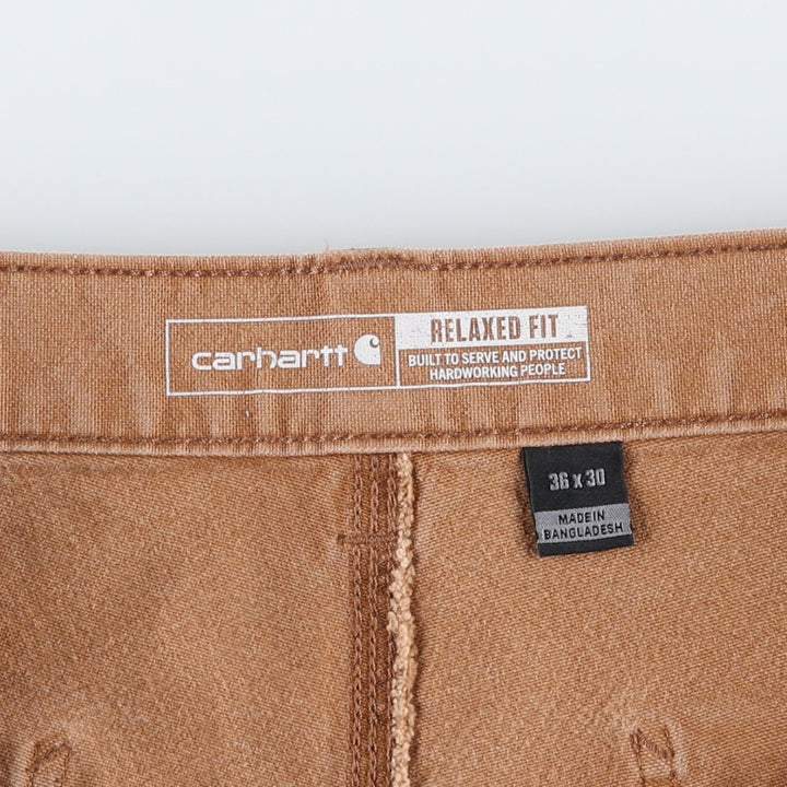 Carhartt Relaxed Fit Duck Painter Pants, Men's, Size 37 cotton Beige type Vintage Second Hand