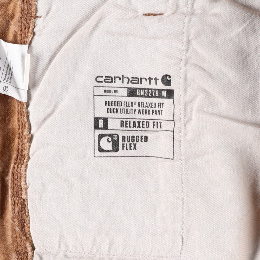 Carhartt Relaxed Fit Duck Painter Pants, Men's, Size 37 cotton Beige type Vintage Second Hand