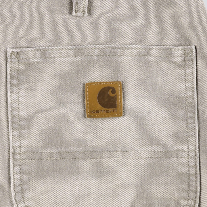 Carhartt Original Dungaree Fit Duck Painter Pants, Men's, Size 34 cotton gray type Vintage Second Hand