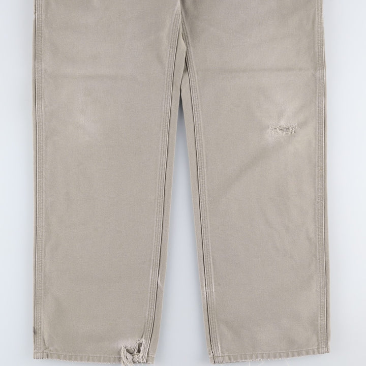 Carhartt Original Dungaree Fit Duck Painter Pants, Men's, Size 34 cotton gray type Vintage Second Hand