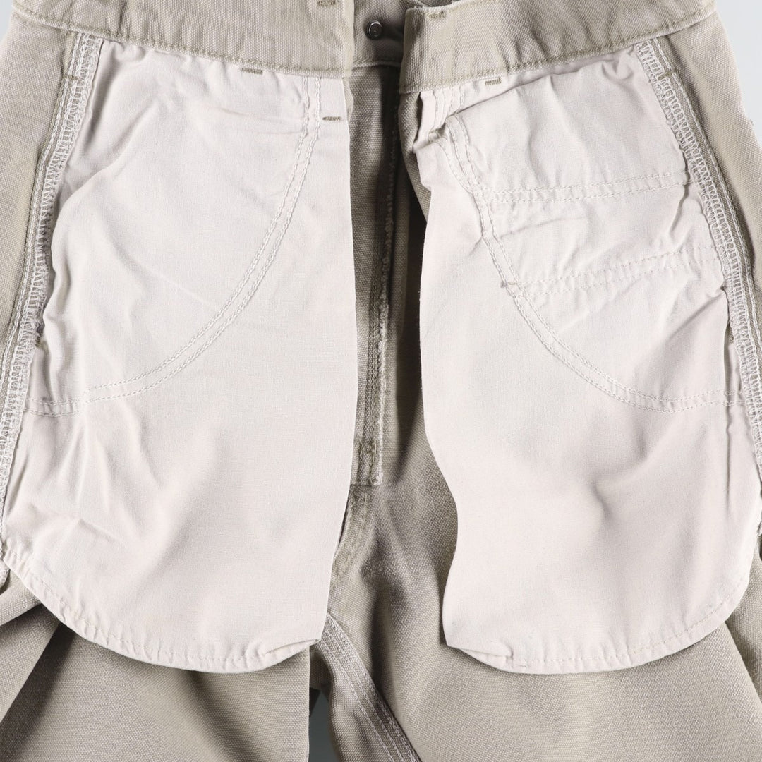 Carhartt Original Dungaree Fit Duck Painter Pants, Men's, Size 34 cotton gray type Vintage Second Hand