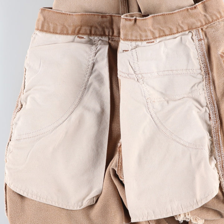 Carhartt Dungaree Fit Duck Painter Pants, Men's, W31 equivalent cotton Beige type Vintage Second Hand