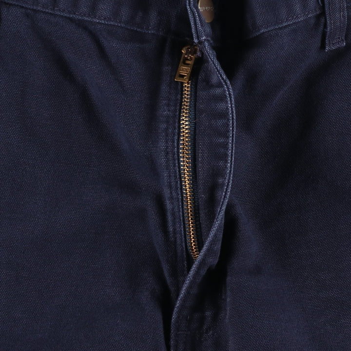 Carhartt Dungaree Fit Duck Painter Pants, Men's, W37 equivalent cotton navy blue type Vintage Second Hand