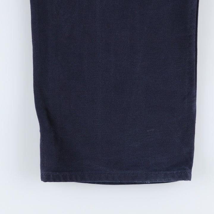 Carhartt Dungaree Fit Duck Painter Pants, Men's, W37 equivalent cotton navy blue type Vintage Second Hand