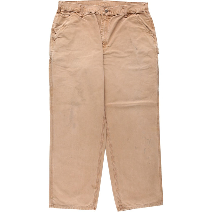 Carhartt Duck Painter Pants, Men's, W37 equivalent unclear brown type Vintage Second Hand