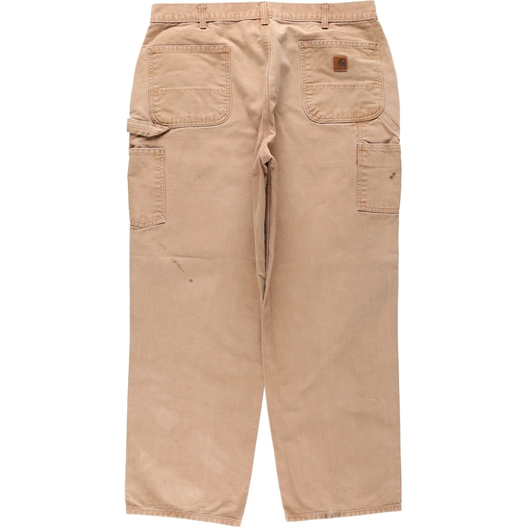 Carhartt Duck Painter Pants, Men's, W37 equivalent unclear brown type Vintage Second Hand