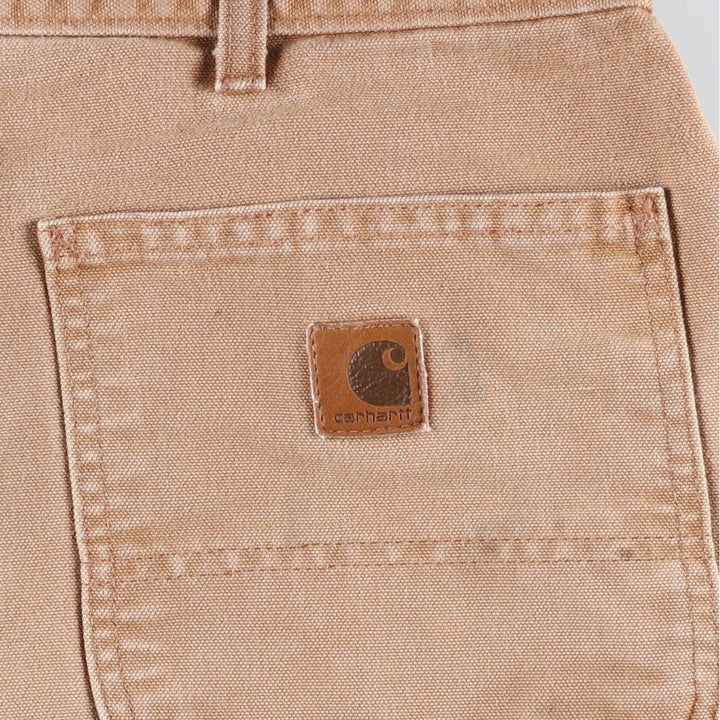 Carhartt Duck Painter Pants, Men's, W37 equivalent unclear brown type Vintage Second Hand