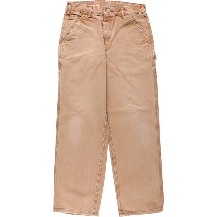 Carhartt Duck Painter Pants, Men's, W31 equivalent cotton brown type Vintage Second Hand