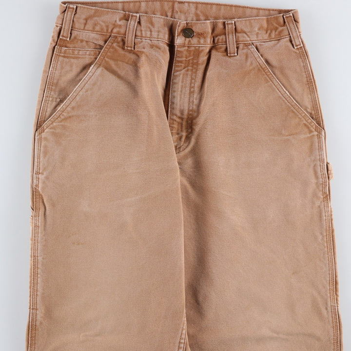 Carhartt Duck Painter Pants, Men's, W31 equivalent cotton brown type Vintage Second Hand