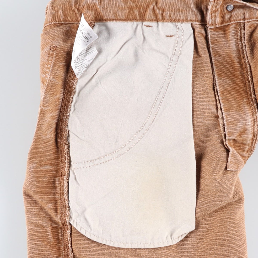 Carhartt Duck Painter Pants, Men's, W31 equivalent cotton brown type Vintage Second Hand