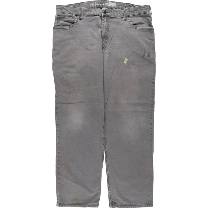 Carhartt Relaxed Fit Duck Work Pants, Men's, W37 equivalent cotton gray type Vintage Second Hand
