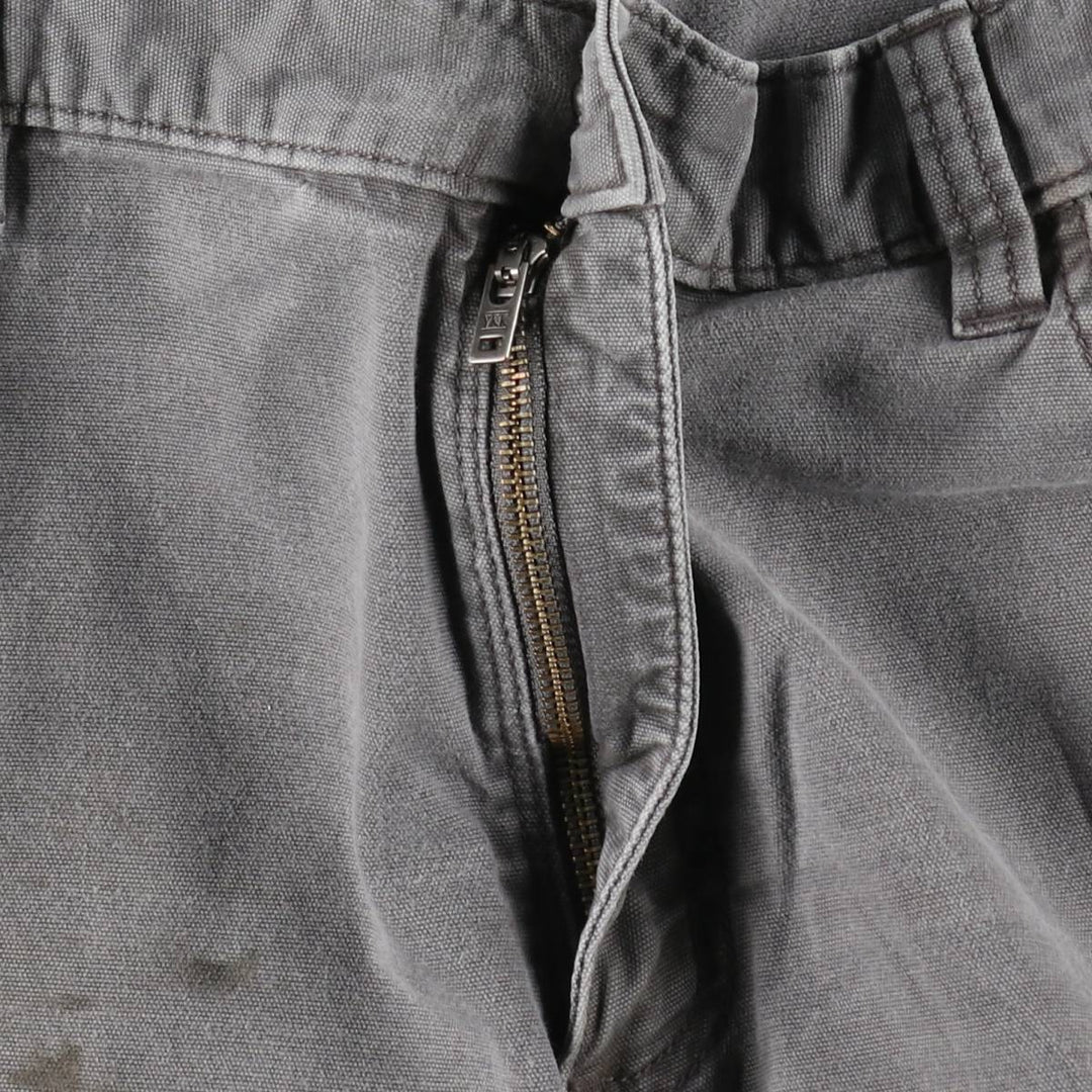 Carhartt Relaxed Fit Duck Work Pants, Men's, W37 equivalent cotton gray type Vintage Second Hand