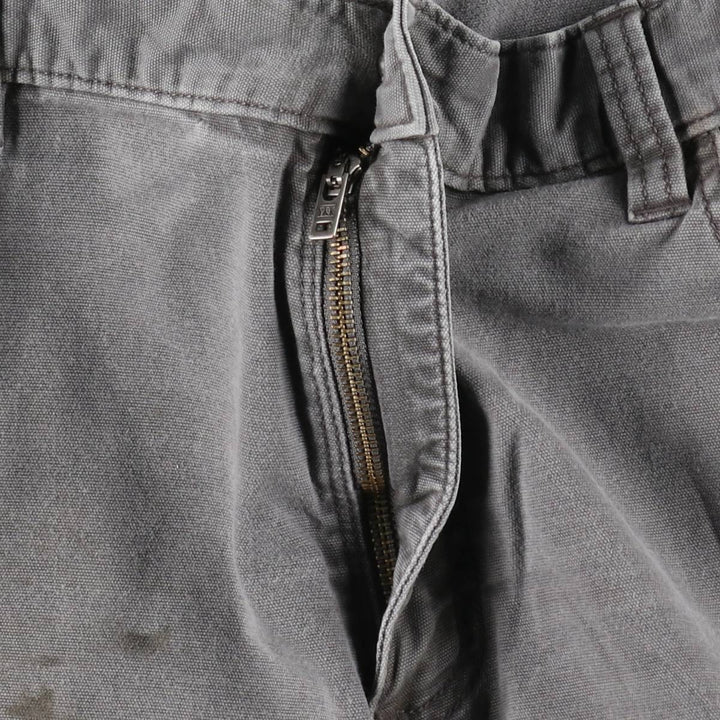 Carhartt Relaxed Fit Duck Work Pants, Men's, W37 equivalent cotton gray type Vintage Second Hand