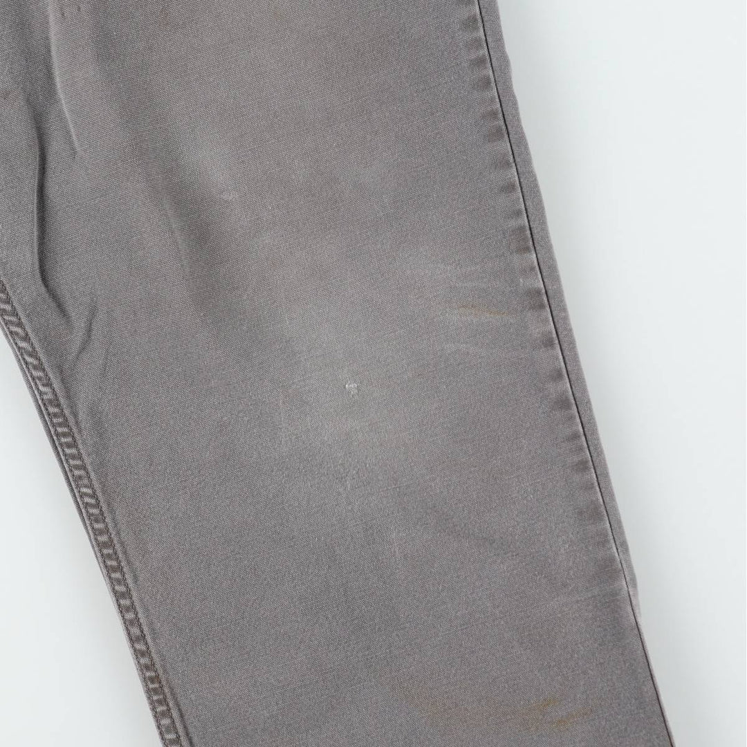 Carhartt Relaxed Fit Duck Work Pants, Men's, W37 equivalent cotton gray type Vintage Second Hand