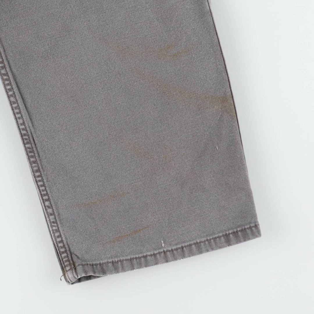 Carhartt Relaxed Fit Duck Work Pants, Men's, W37 equivalent cotton gray type Vintage Second Hand