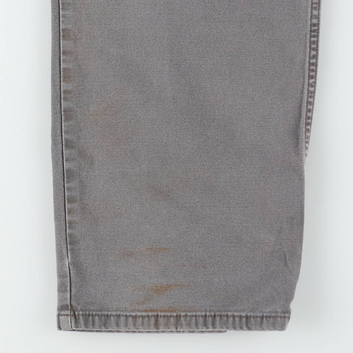 Carhartt Relaxed Fit Duck Work Pants, Men's, W37 equivalent cotton gray type Vintage Second Hand