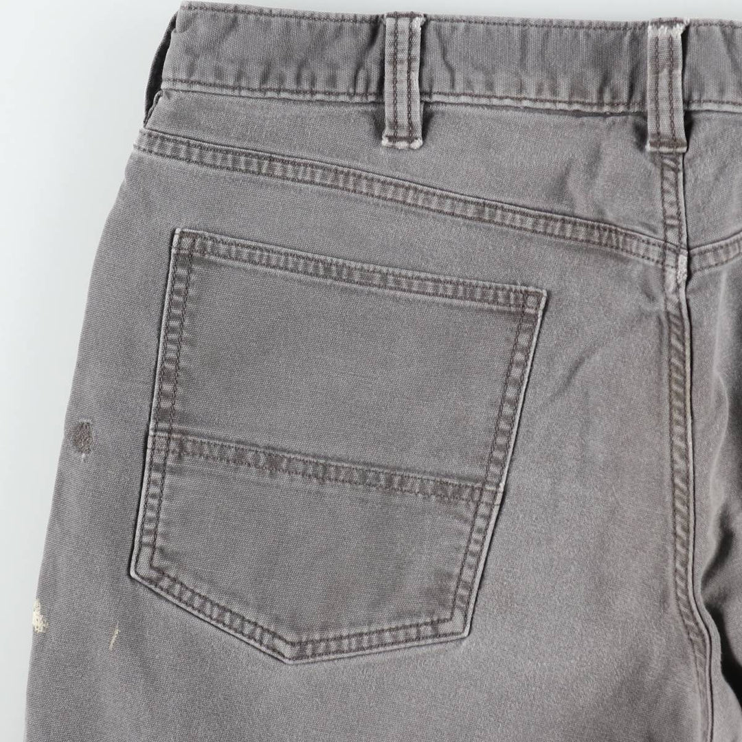 Carhartt Relaxed Fit Duck Work Pants, Men's, W37 equivalent cotton gray type Vintage Second Hand