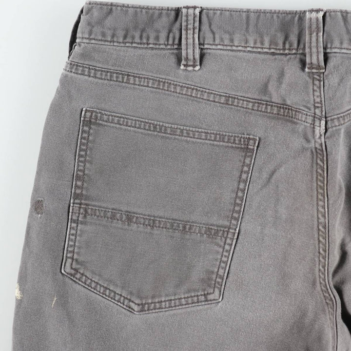 Carhartt Relaxed Fit Duck Work Pants, Men's, W37 equivalent cotton gray type Vintage Second Hand