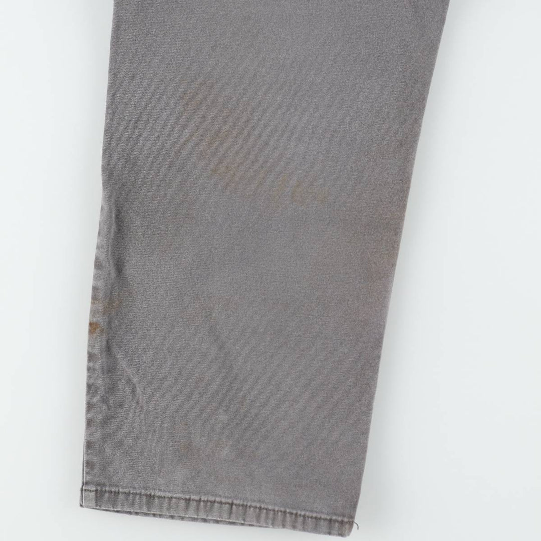 Carhartt Relaxed Fit Duck Work Pants, Men's, W37 equivalent cotton gray type Vintage Second Hand