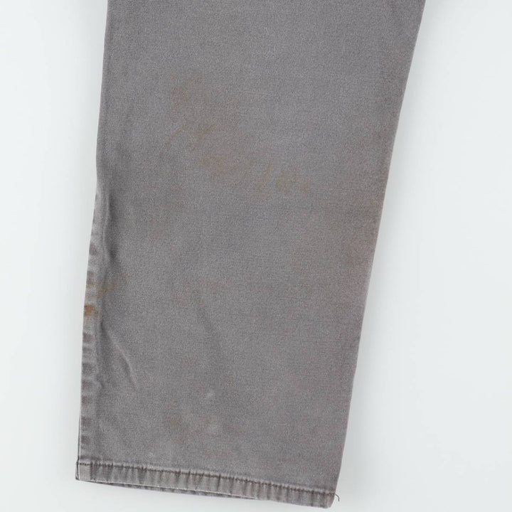 Carhartt Relaxed Fit Duck Work Pants, Men's, W37 equivalent cotton gray type Vintage Second Hand