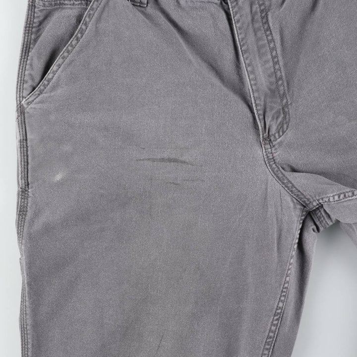 Carhartt Relaxed Fit Duck Work Pants, Men's, W34 equivalent cotton gray type Vintage Second Hand