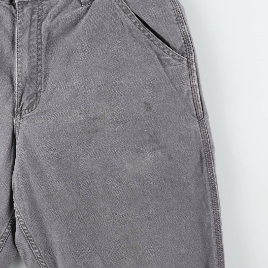 Carhartt Relaxed Fit Duck Work Pants, Men's, W34 equivalent cotton gray type Vintage Second Hand