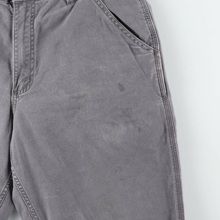 Carhartt Relaxed Fit Duck Work Pants, Men's, W34 equivalent cotton gray type Vintage Second Hand