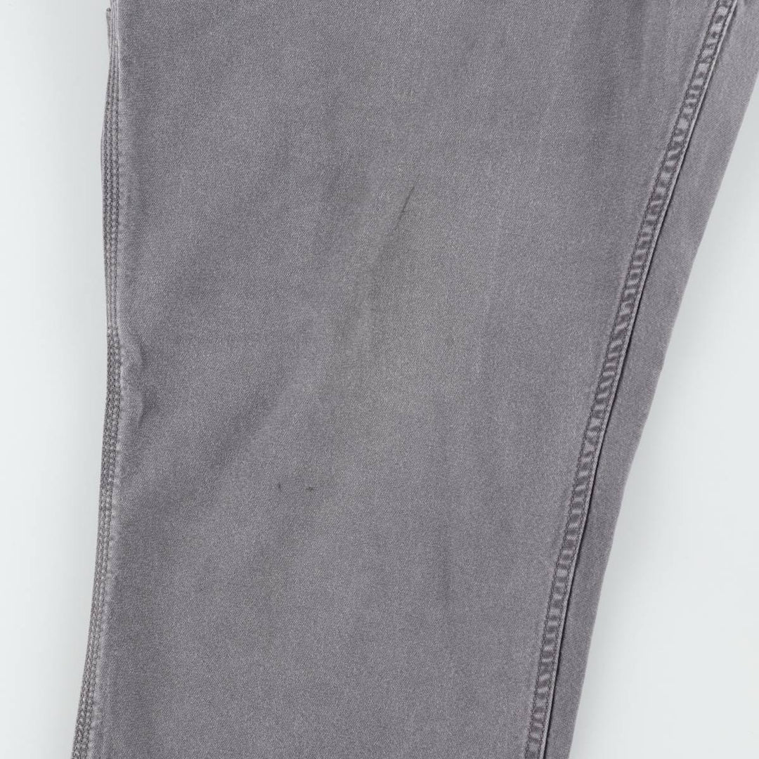 Carhartt Relaxed Fit Duck Work Pants, Men's, W34 equivalent cotton gray type Vintage Second Hand