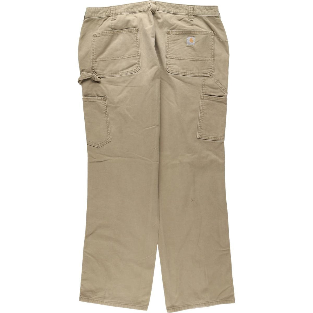 Carhartt ORIGINAL FIT Duck Painter Pants, Men's W37 (approx.) cotton Khaki type beige Vintage Second Hand