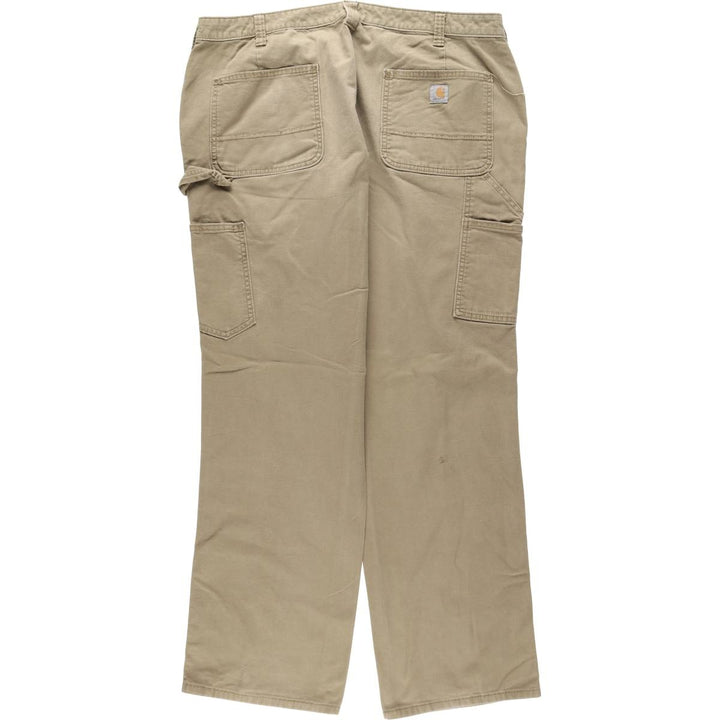 Carhartt ORIGINAL FIT Duck Painter Pants, Men's W37 (approx.) cotton Khaki type beige Vintage Second Hand