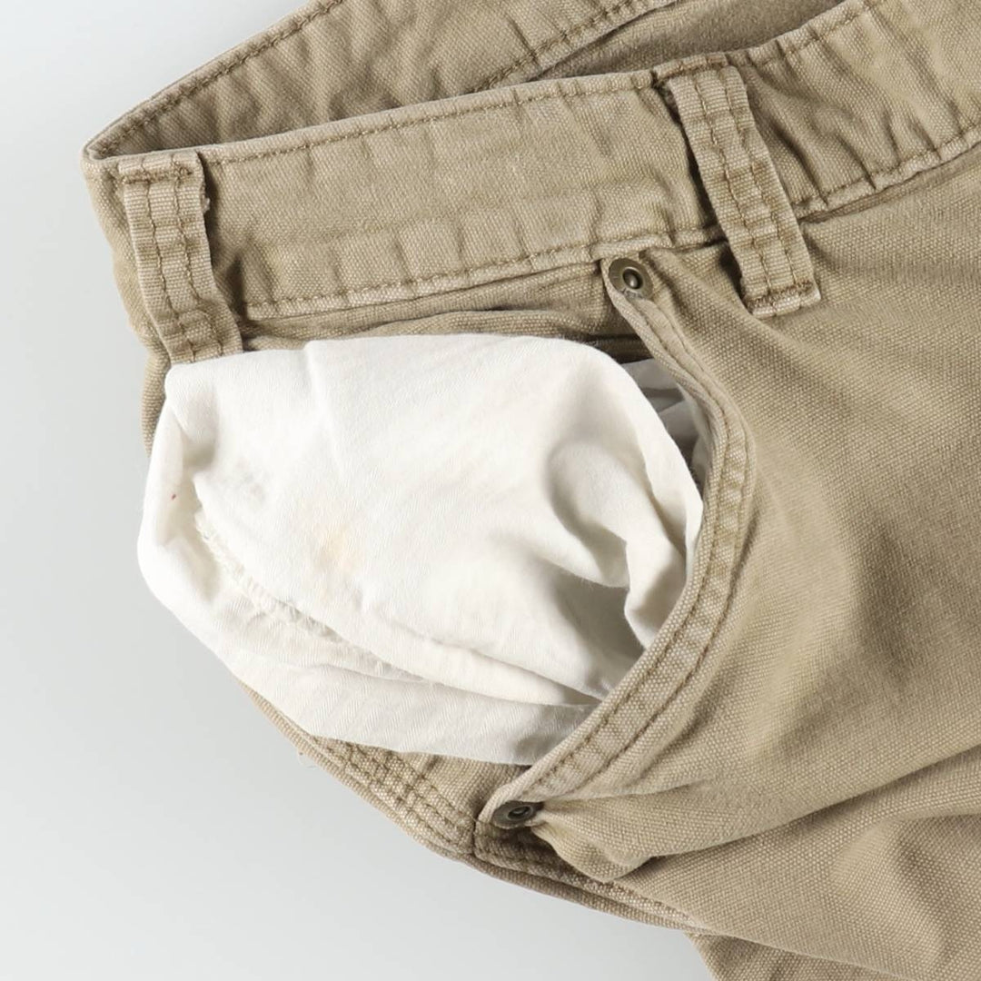 Carhartt ORIGINAL FIT Duck Painter Pants, Men's W37 (approx.) cotton Khaki type beige Vintage Second Hand