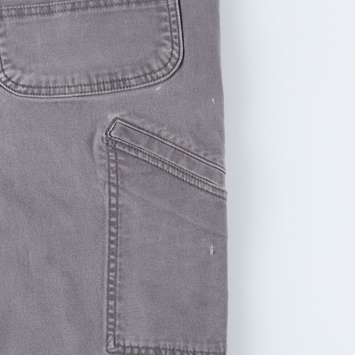 Carhartt Relaxed Fit Duck Work Pants, Men's, W34 equivalent cotton gray type Vintage Second Hand