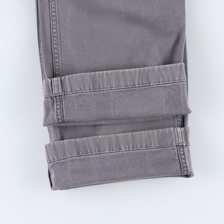 Carhartt Relaxed Fit Duck Work Pants, Men's, W34 equivalent cotton gray type Vintage Second Hand