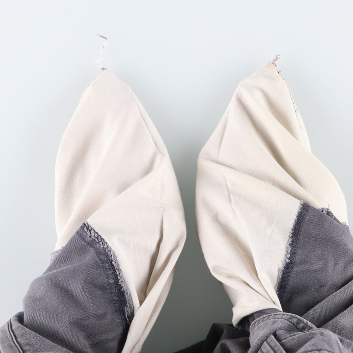 Carhartt Straight Fit Duck Work Pants, Men's W34 (approx.) cotton gray type Vintage Second Hand