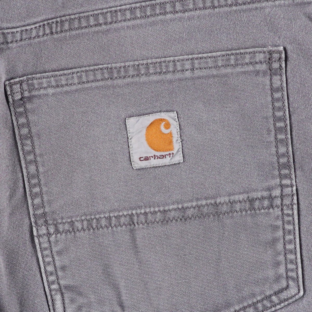 Carhartt Relaxed Fit Duck Work Pants, Men's W31 (approx.) cotton gray type Vintage Second Hand