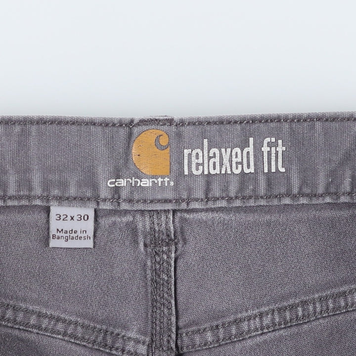 Carhartt Relaxed Fit Duck Work Pants, Men's W31 (approx.) cotton gray type Vintage Second Hand