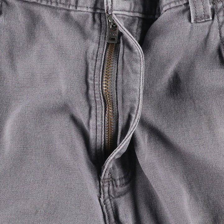 Carhartt Relaxed Fit Duck Work Pants, Men's, W36 equivalent cotton gray type Vintage Second Hand