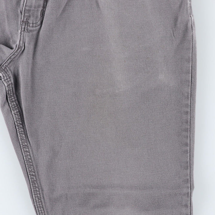 Carhartt Relaxed Fit Duck Work Pants, Men's, W36 equivalent cotton gray type Vintage Second Hand